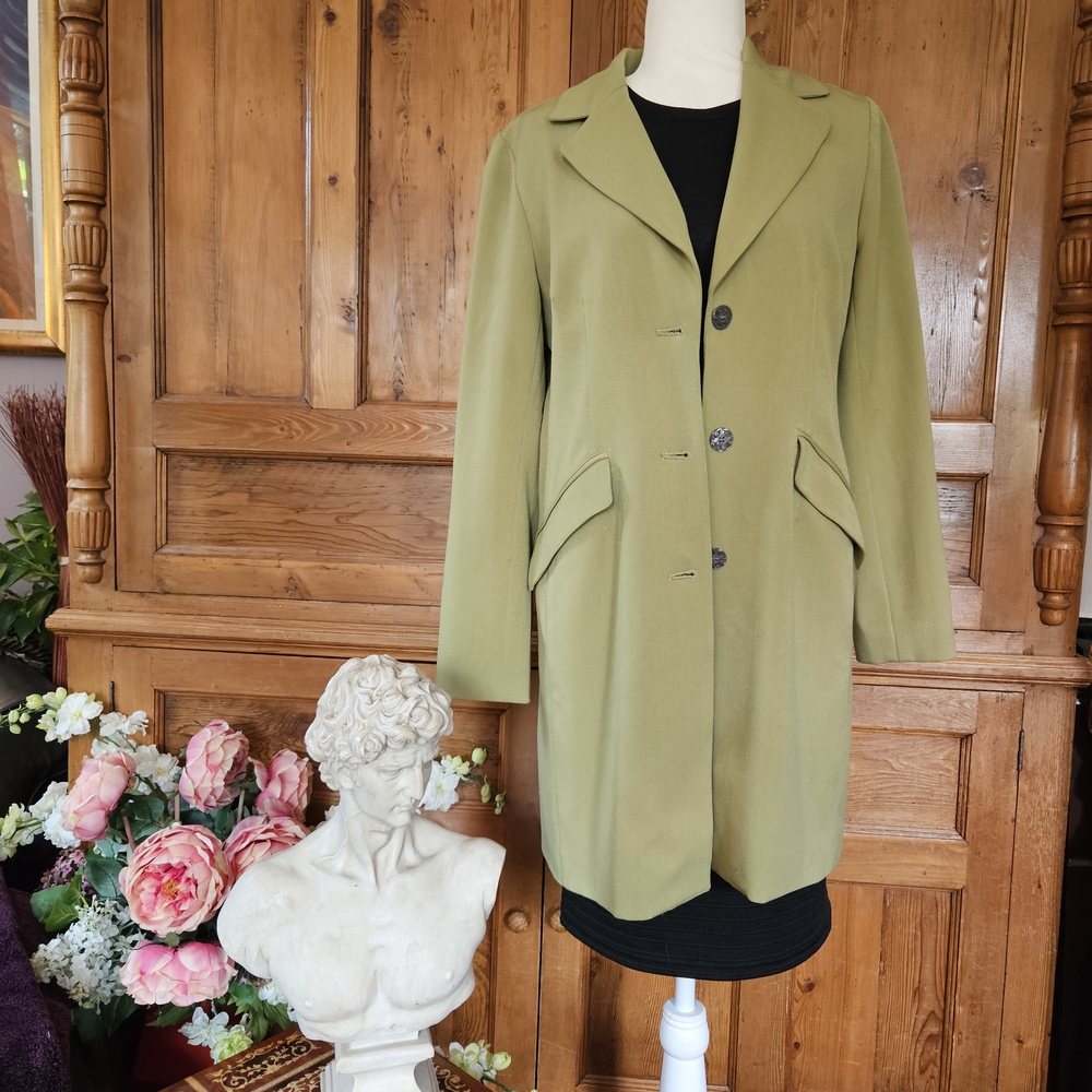 Beautiful Provence D'amour Chic Olive Women's Trench Coat